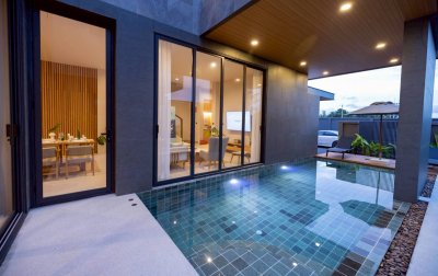 8R0834 ให้เช่า pool villa 3 ห้องนอน 3 ห้องน้ำ ราคา 180,000/เดือน โซนฉลอง