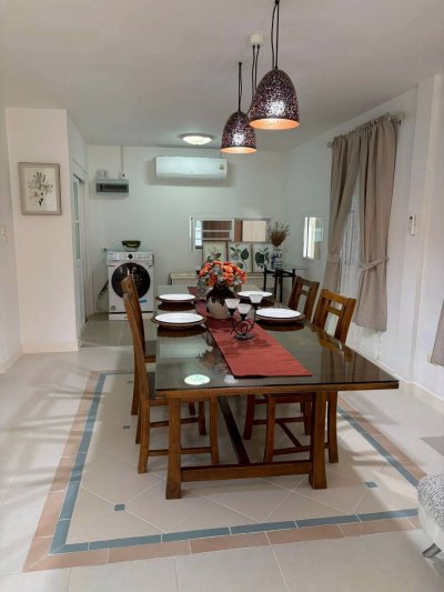 8R0836 ให้เช่าบ้านเดี่ยวสองชั้น 3 ห้องนอน 3 ห้องน้ำ ราคา 69,000/เดือน โซนฉลอง