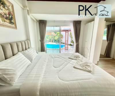 8R0837 ให้เช่า pool villa 3 ห้องนอน 3 ห้องน้ำ ราคา 80,000/เดือน โซนฉลอง