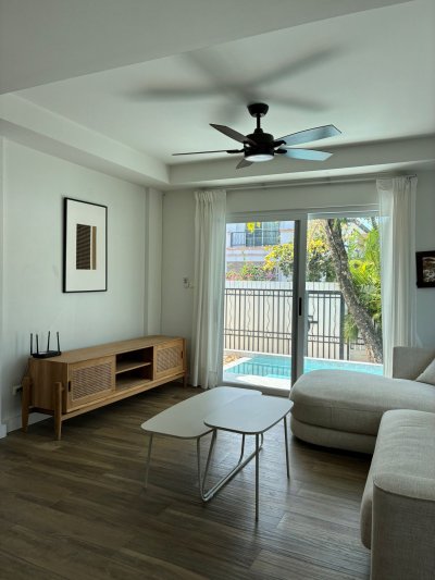 8R0838 ให้เช่า pool villa 3 ห้องนอน 3 ห้องน้ำ ราคา 90,000/เดือน โซนฉลอง