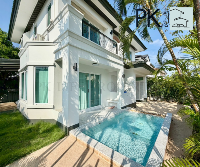 8R0838 Pool villa for rent 3 bedroom 3 bathroom 90,000/month at chalong
