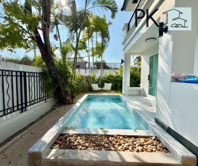 8R0838 Pool villa for rent 3 bedroom 3 bathroom 90,000/month at chalong