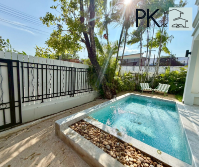 8R0838 Pool villa for rent 3 bedroom 3 bathroom 90,000/month at chalong