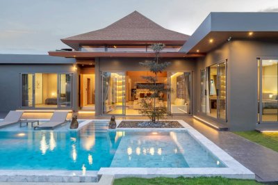 8R0839 Pool villa for rent 4 bedroom 5 bathroom 190,000/month at chalong