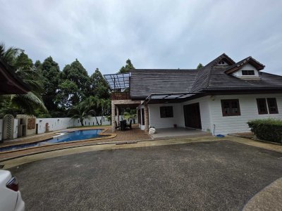 8R0842 ให้เช่า pool villa 5 ห้องนอน 4 ห้องน้ำ ราคา 90,000/เดือน โซนฉลอง