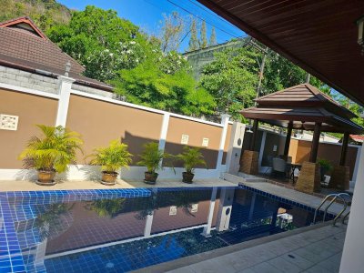 8R0843 Pool villa for rent 3 bedroom 3 bathroom 75,000/month at chalong