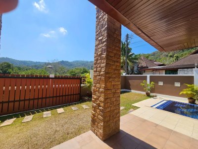 8R0843 Pool villa for rent 3 bedroom 3 bathroom 75,000/month at chalong
