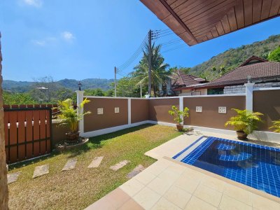 8R0843 Pool villa for rent 3 bedroom 3 bathroom 75,000/month at chalong