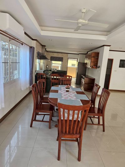 8R0843 Pool villa for rent 3 bedroom 3 bathroom 75,000/month at chalong