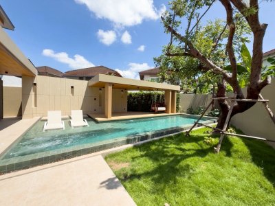 8R0845 ให้เช่า pool villa 4 ห้องนอน 5 ห้องน้ำ ราคา 200,000/เดือน โซนฉลอง