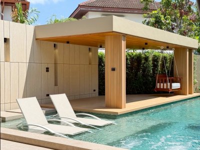 8R0845 ให้เช่า pool villa 4 ห้องนอน 5 ห้องน้ำ ราคา 200,000/เดือน โซนฉลอง