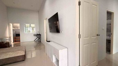 8R0847 ให้เช่าบ้านแฝดชั้นเดียว 2 ห้องนอน 2 ห้องน้ำ ราคา 35,000/เดือน โซนฉลอง