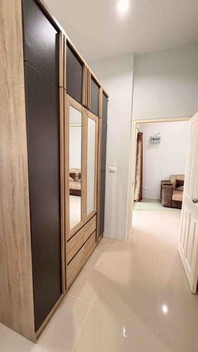 8R0847 ให้เช่าบ้านแฝดชั้นเดียว 2 ห้องนอน 2 ห้องน้ำ ราคา 35,000/เดือน โซนฉลอง