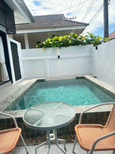 8R0848 Pool villa for rent 2 bedroom 2 bathroom 65,000/month at chalong