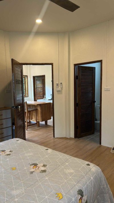 8R0857 ให้เช่าบ้านเดี่ยวชั้นเดียว 1 ห้องนอน 1 ห้องน้ำ ราคา 35,000/เดือน โซนฉลอง