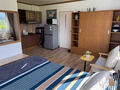 8R0864 คอนโดมิเนียม ห้องสตูดิโอ ให้เช่าเดือนละ 18,000 บาท โซนฉลอง