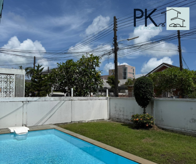 8R0866 ให้เช่า pool villa 3 ห้องนอน 2 ห้องน้ำ ราคา 50,000/เดือน โซนฉลอง