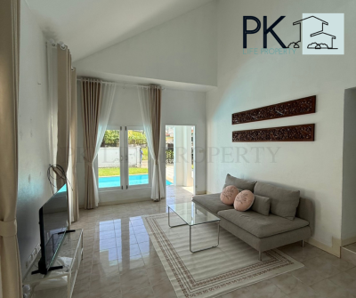 8R0866 ให้เช่า pool villa 3 ห้องนอน 2 ห้องน้ำ ราคา 50,000/เดือน โซนฉลอง