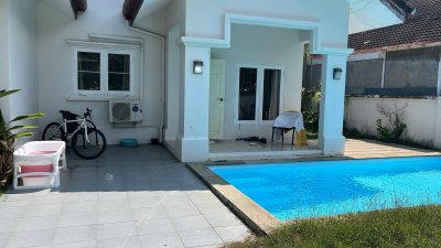 8R0866 ให้เช่า pool villa 3 ห้องนอน 2 ห้องน้ำ ราคา 50,000/เดือน โซนฉลอง