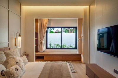 8R0869 ให้เช่า pool villa 2 ห้องนอน 2 ห้องน้ำ ราคา 90,000/เดือน โซนฉลอง