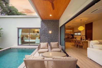 8R0869 ให้เช่า pool villa 2 ห้องนอน 2 ห้องน้ำ ราคา 90,000/เดือน โซนฉลอง