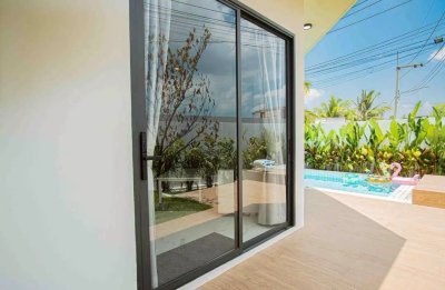 8R0870 Pool villa for rent 3 bedroom 3 bathroom 85,000/month at chalong