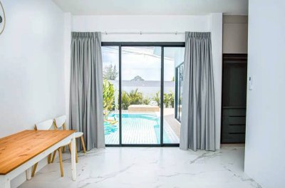 8R0870 Pool villa for rent 3 bedroom 3 bathroom 85,000/month at chalong