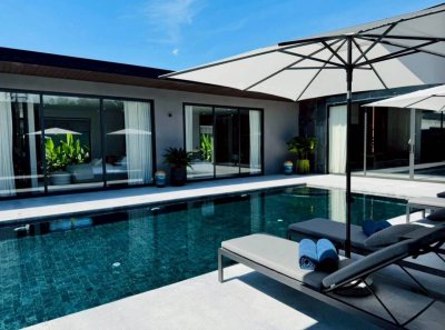 8R0871 Pool villa for rent 3 bedroom 4 bathroom 180,000/month at chalong