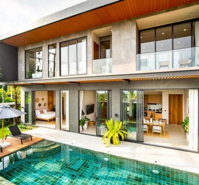 8R0871 Pool villa for rent 3 bedroom 4 bathroom 180,000/month at chalong