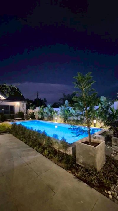 8R0872 Pool villa for rent 4 bedroom 4 bathroom 120,000/month at chalong