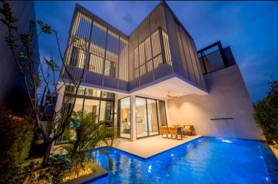 8R0874 ให้เช่า pool villa 4 ห้องนอน 5 ห้องน้ำ ราคา 160,000/เดือน โซนฉลอง