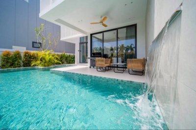8R0874 ให้เช่า pool villa 4 ห้องนอน 5 ห้องน้ำ ราคา 160,000/เดือน โซนฉลอง