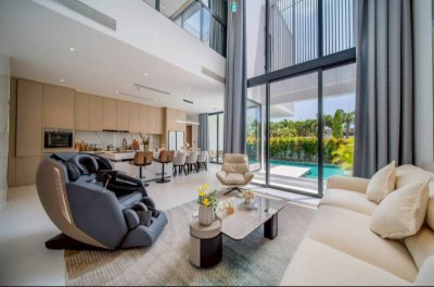8R0874 ให้เช่า pool villa 4 ห้องนอน 5 ห้องน้ำ ราคา 160,000/เดือน โซนฉลอง