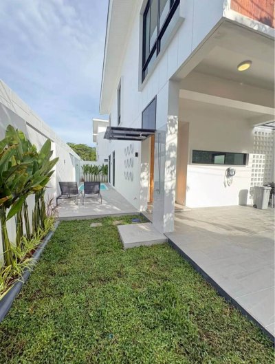 8R0893 ให้เช่า pool villa 2 ห้องนอน 2 ห้องน้ำ ราคา 69,000/เดือน โซนฉลอง