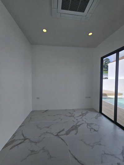 8R0895 ให้เช่า pool villa 3 ห้องนอน 4 ห้องน้ำ ราคา 90,000/เดือน โซนฉลอง