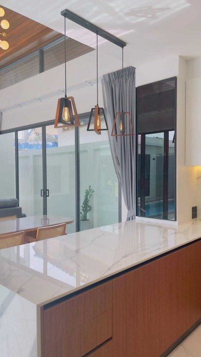 8R0901 Pool villa for rent 3 bedroom 3 bathroom 90,000/month at chalong