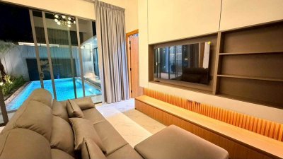 8R0901 Pool villa for rent 3 bedroom 3 bathroom 90,000/month at chalong