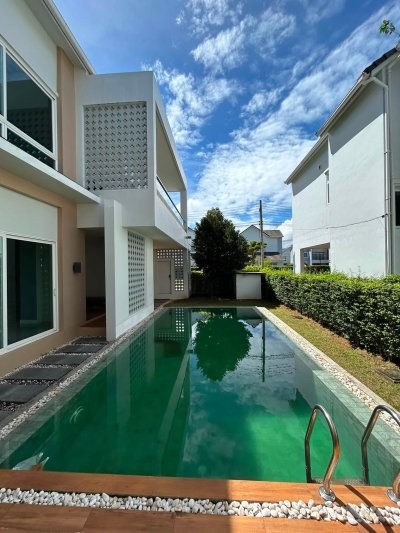 8R0903 Pool villa for rent 3 bedroom 4 bathroom 140,000/month at chalong
