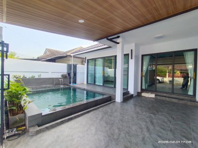 8R0910 Pool villa for rent 2 bedroom 2 bathroom 50,000/month at chalong