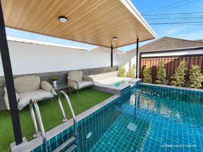 8R0912 Pool villa for rent 2bedrooms 3bathrooms 65,000/month at chalong