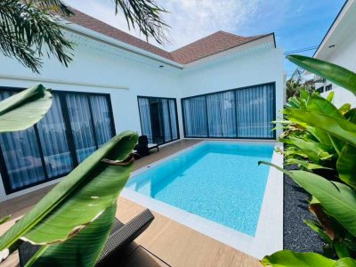 8R0913 Pool villa for rent 3 bedroom 4 bathroom 95,000/month at chalong