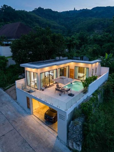 8R0921 Pool villa for rent 2 bedroom 2 bathroom 78,000/month at chalong