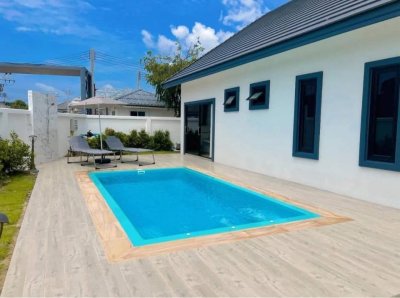8R0923 ให้เช่า pool villa 3 ห้องนอน 3 ห้องน้ำ ราคา 85,000/เดือน โซนฉลอง