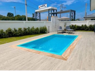 8R0923 ให้เช่า pool villa 3 ห้องนอน 3 ห้องน้ำ ราคา 85,000/เดือน โซนฉลอง