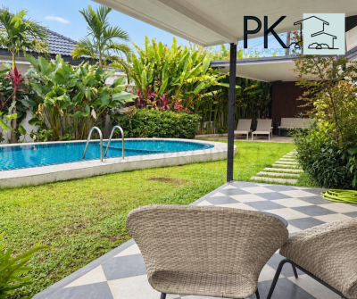 8R0924 Pool villa for rent 3 bedroom 3 bathroom 100,000/month at chalong