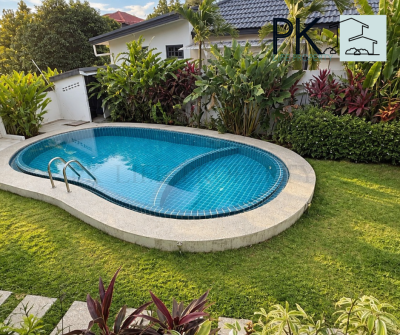 8R0924 Pool villa for rent 3 bedroom 3 bathroom 100,000/month at chalong
