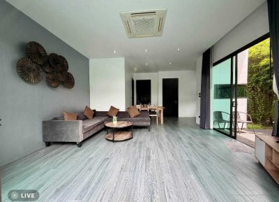 8R0934 ให้เช่า pool villa 2 ห้องนอน 2 ห้องน้ำ ราคา 55,000/เดือน โซนฉลอง