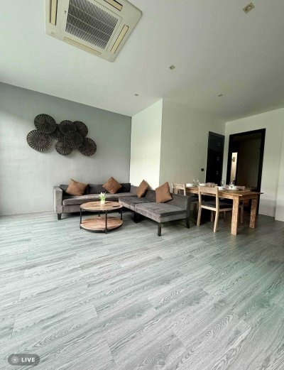 8R0934 ให้เช่า pool villa 2 ห้องนอน 2 ห้องน้ำ ราคา 55,000/เดือน โซนฉลอง
