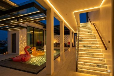 8R0938 Pool villa for rent 4 bedroom 4 bathroom 120,000/month at chalong