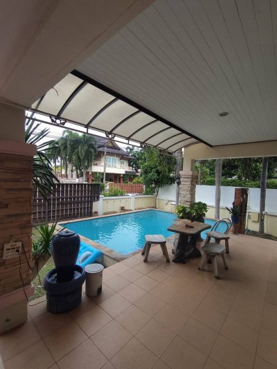 8R0940 Pool villa for rent 3 bedroom 4 bathroom 65,000/month at chalong